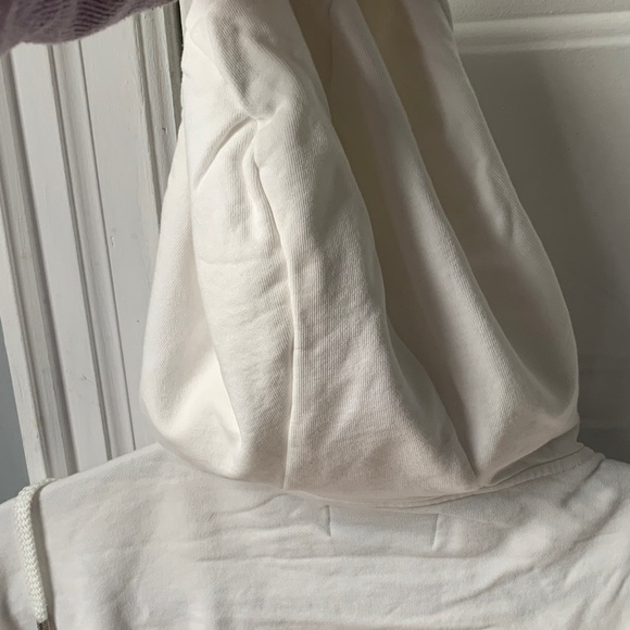 Kooples X Sport Orange and White Hoodie - Picture 8 of 12